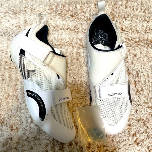 Nike Shoes Nike Superrep Cycle Peloton White Black New Poshmark